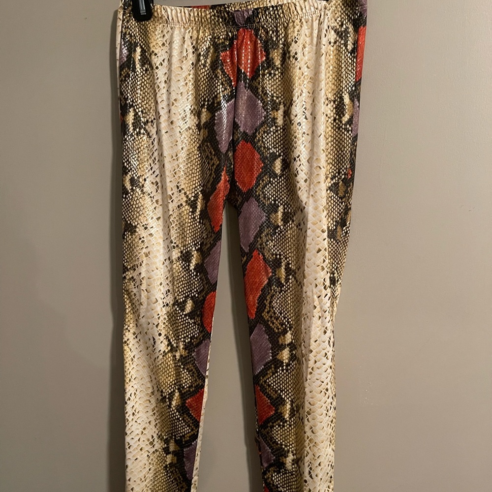 Size medium latex leggings